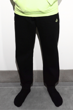 Load image into Gallery viewer, Multipurpose Logo Trackies - Jet Black / Opaline green
