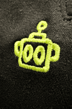 Load image into Gallery viewer, Multipurpose Logo Trackies - Jet Black / Opaline green
