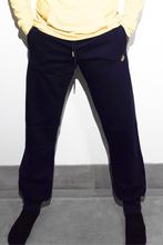 Load image into Gallery viewer, Multipurpose Logo Trackies - Navy Blue / Lemon Drop
